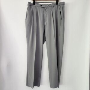 TGW Mens Gray Pleated Golf Pants 36x32‎